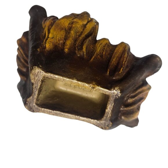 Vintage Baby Jesus Manger Nativity Figurine Christmas Decoration Figure - Picture 9 of 16